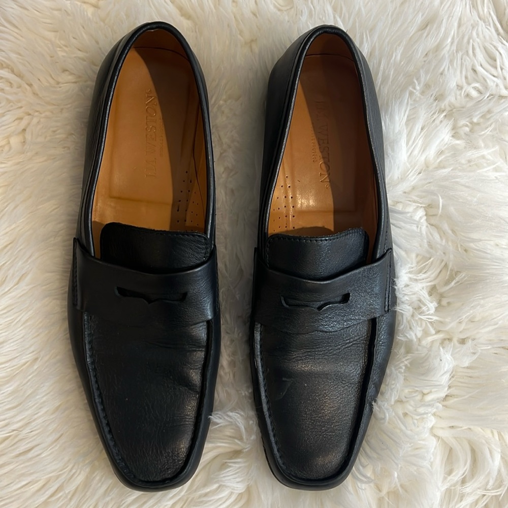 🔹 J. M. Weston Slip On Loafers